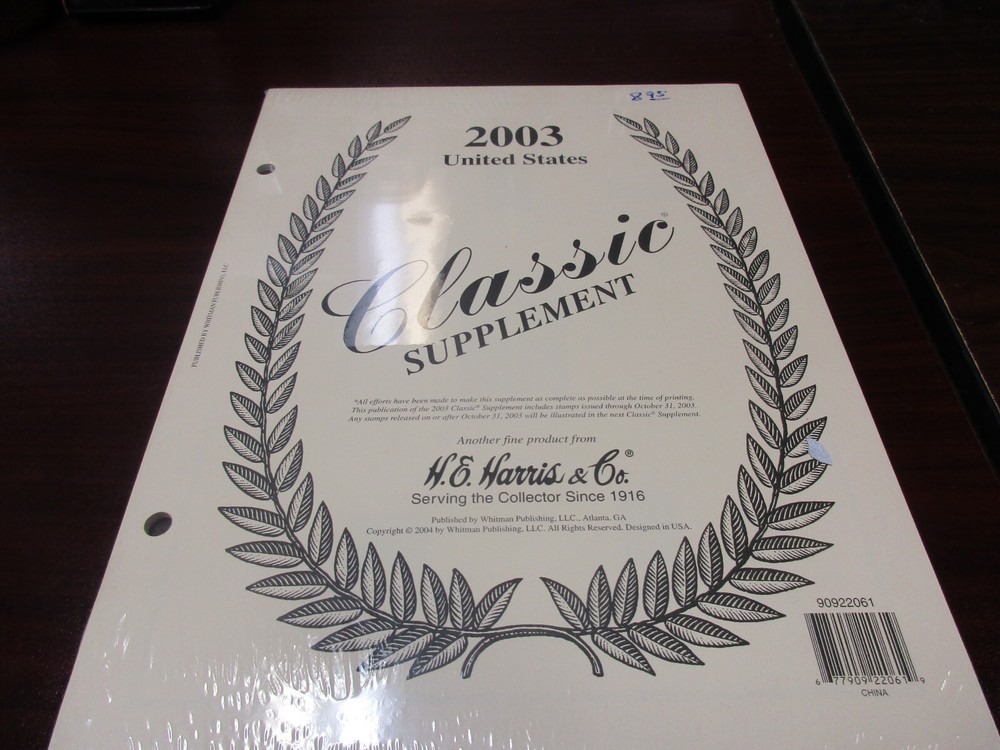 "H.E.HARRIS" 2003 UNITED STATES CLASSIC  W/FREE SHIPPING!!!