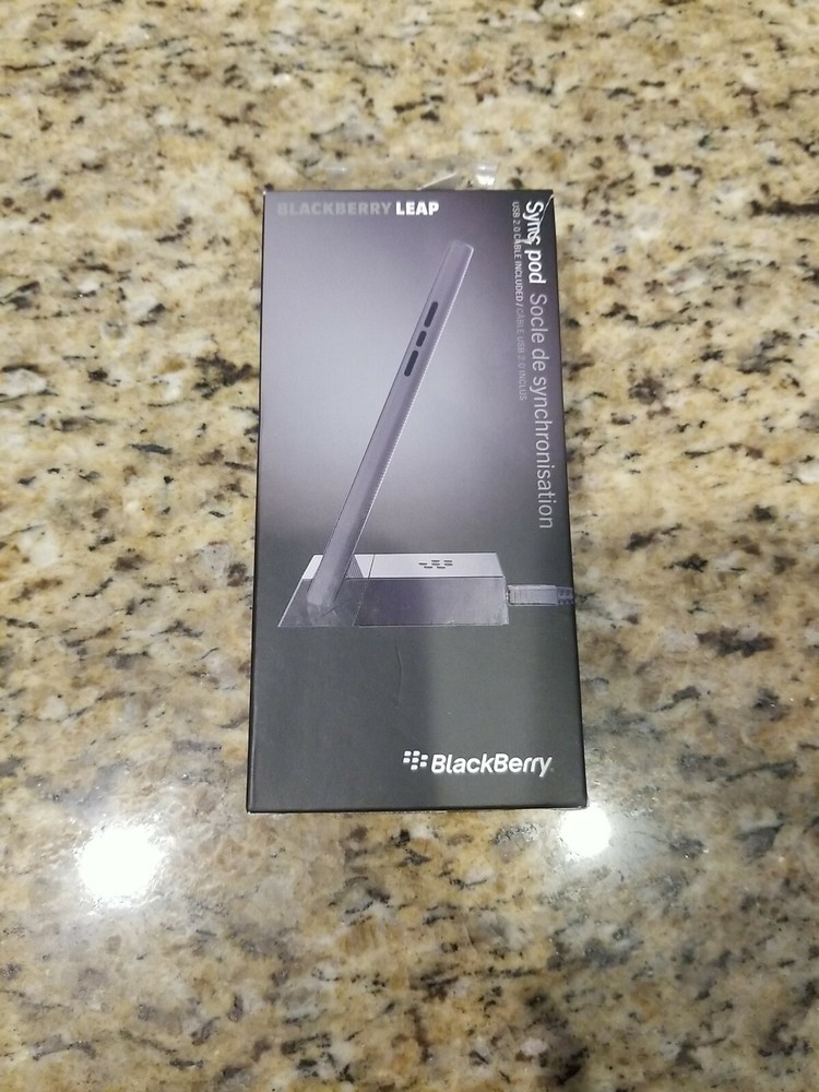 BlackBerry Leap Sync Pod, Charging Pod,Desktop Dock - Black