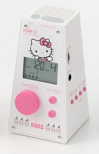 Korg KDM-3-KT Hello Kitty model Digital Metronome