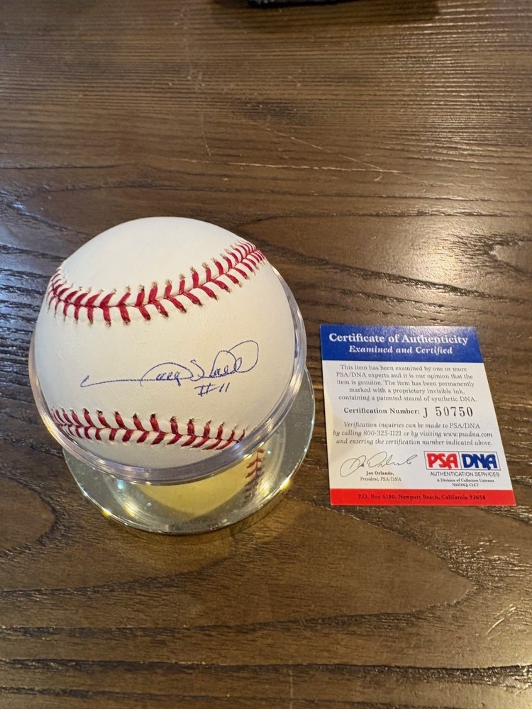 GARY    SHEFFIELD       HOF     CERTIFIED      SIGNED     BASEBALL