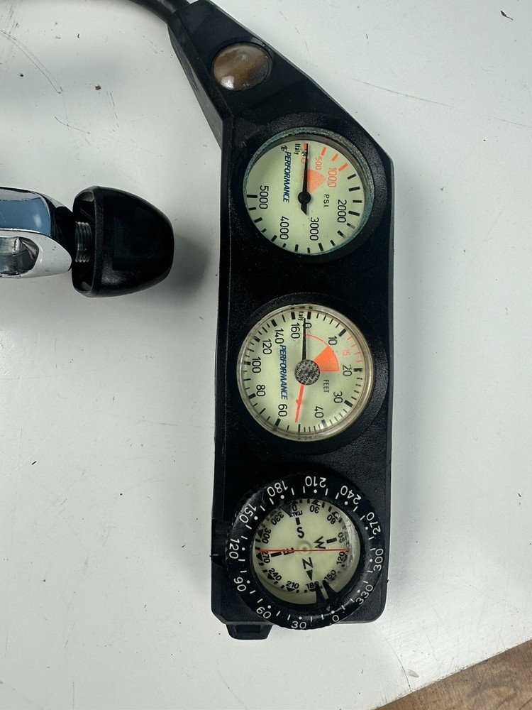 Seaquest Mirage Regulator W/ Performance Dive Gauges