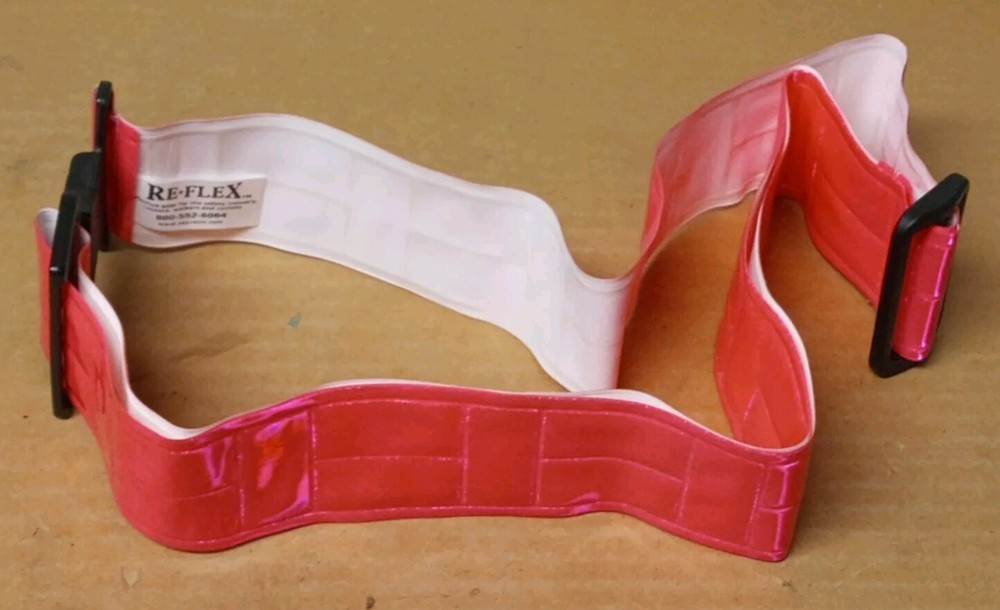 New Pink RE-FLEX Reflective Belt