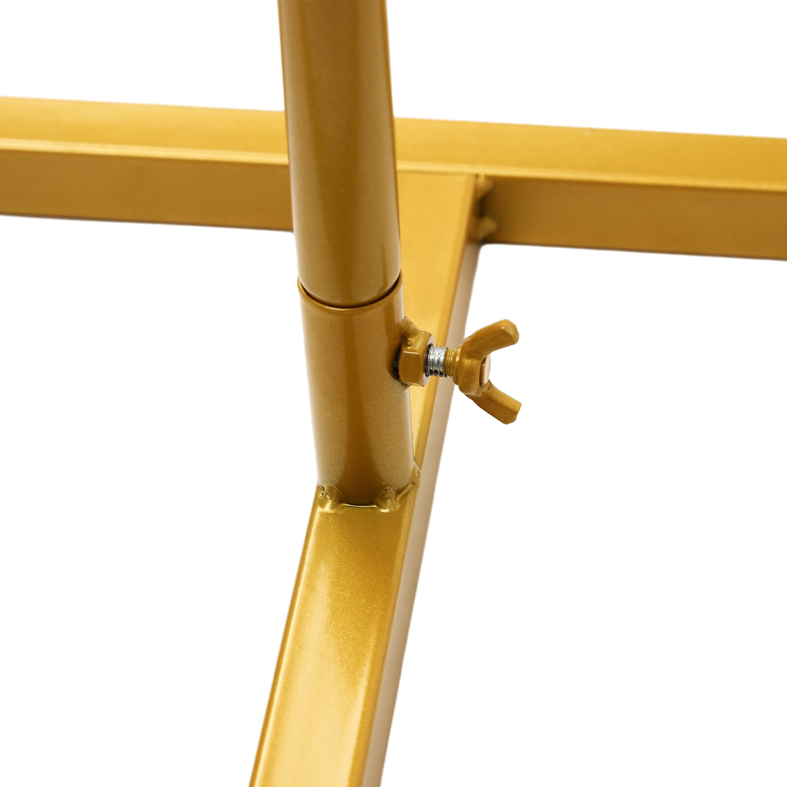 Modern Gold Metal Wedding Backdrop Stand Balloon Stand with Flower Stands