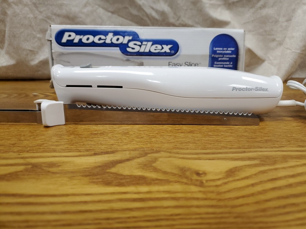 Proctor Silex Easy Slice Electric Knife With box