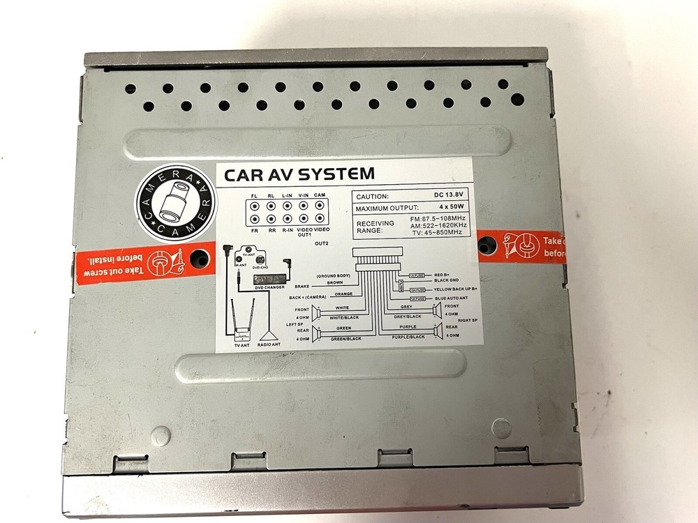 Icon Car Stereo Car AV System - PLEASE READ DESCRIPTION