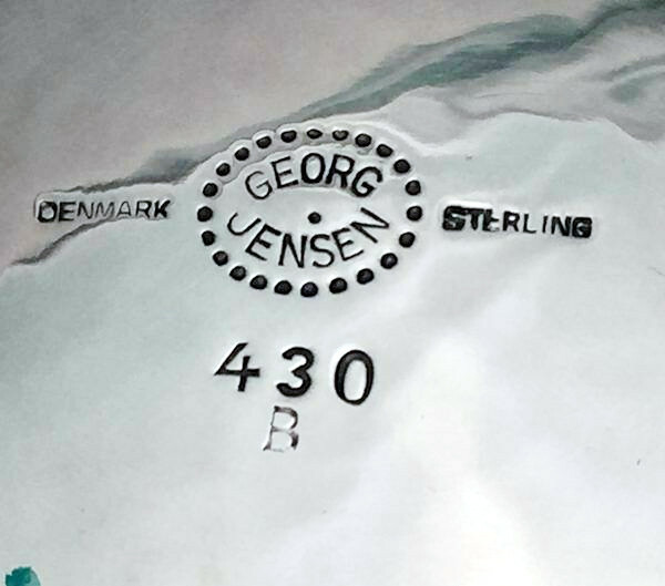 Georg Jensen Sterling Silver Serving Bowl 430B