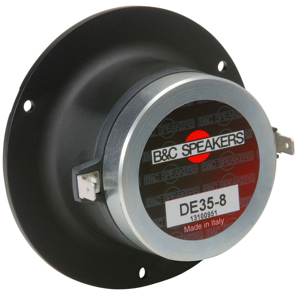 B&C DE35 Compact Neodymium Bullet Tweeter 50 Watts