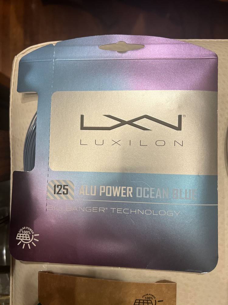 6 Sets luxilon Eco Power tennis string (Plus 3 More Various Sets)