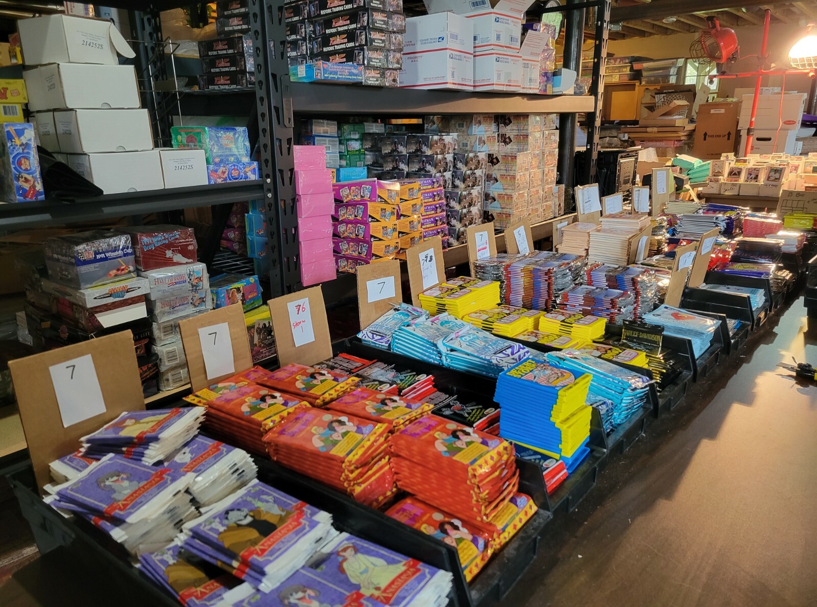 Non Sports Trading Card Packs – 128 Packs Vintage Assorted -Less Than $.70 Each