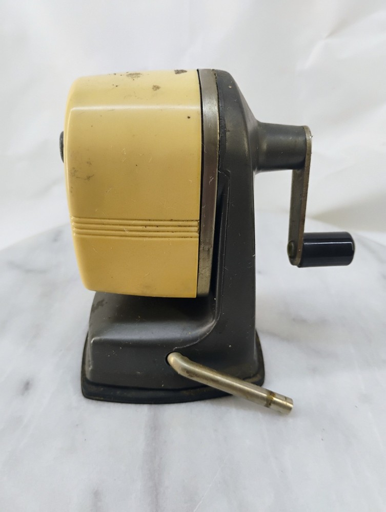 Vintage Table Mounted Sears Pencil Sharpener WORKS