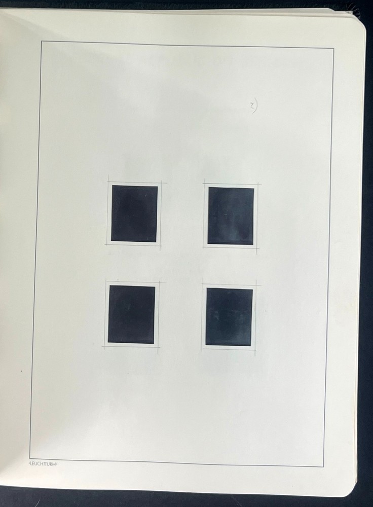 Federal Republic of Germany Lighthouse Leuchtturm Album 1949-1956 ZAYIX