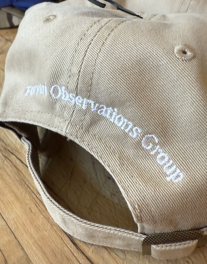 FOG Forward Observations “Flag” Hat Tan/White Variant