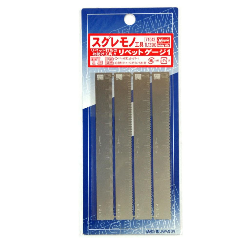 Rivet Gauge 1 Rivet Driving Etching (TL12)