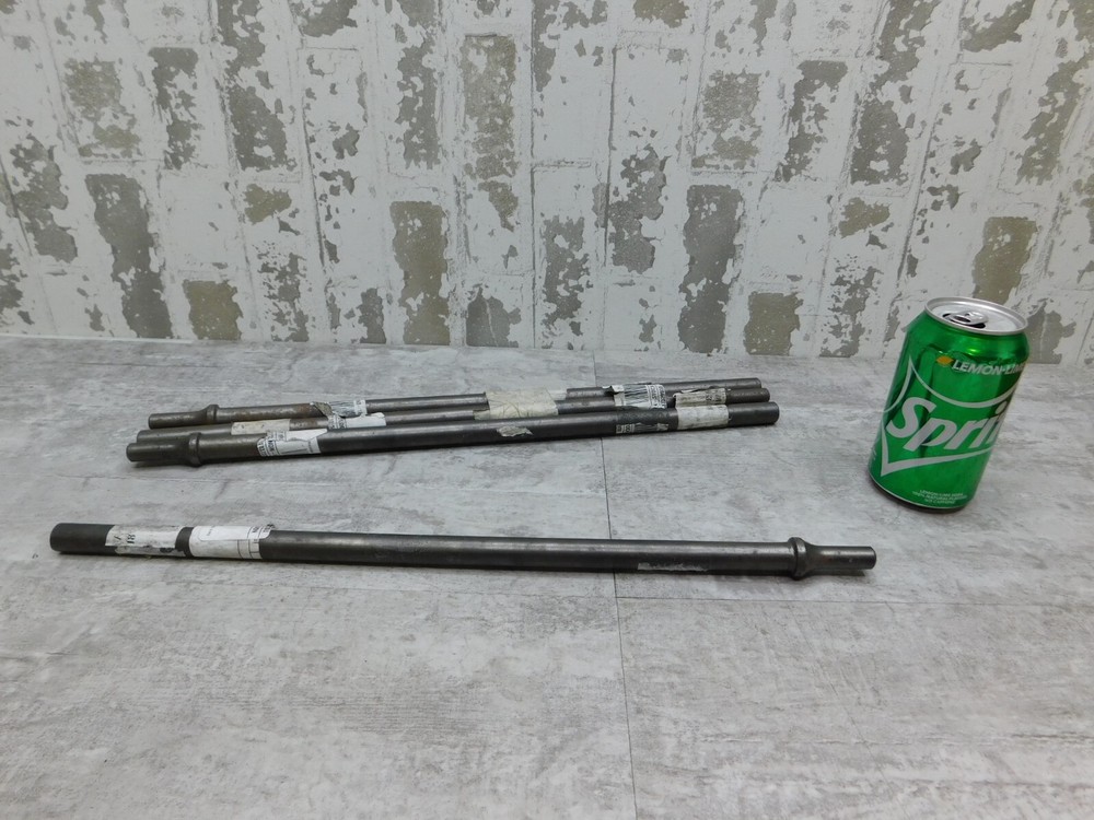 4 NEW 18" Ajax Tools Straight Punch Chisel Bit , .498 Turn Type Shank, 963-18