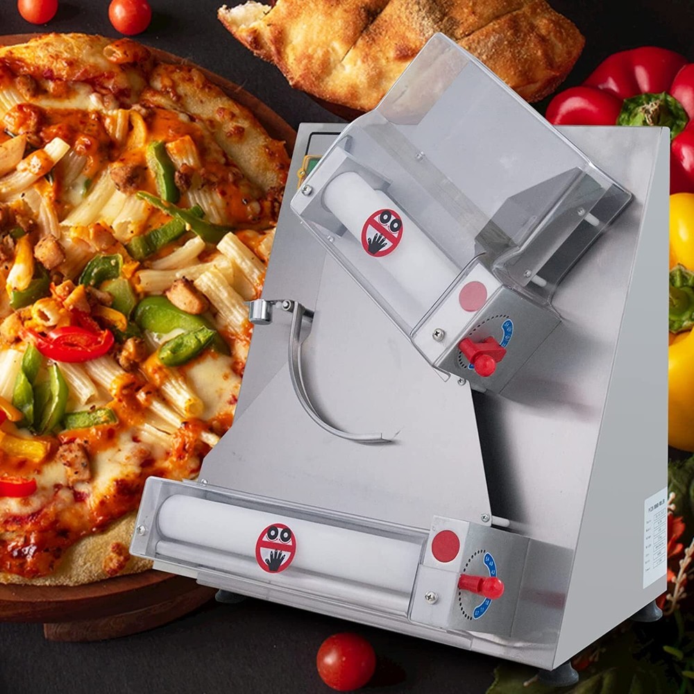 Clivia Electric Dough Sheeter Machine 12" Pizza Press Roller Bread Pasta Maker