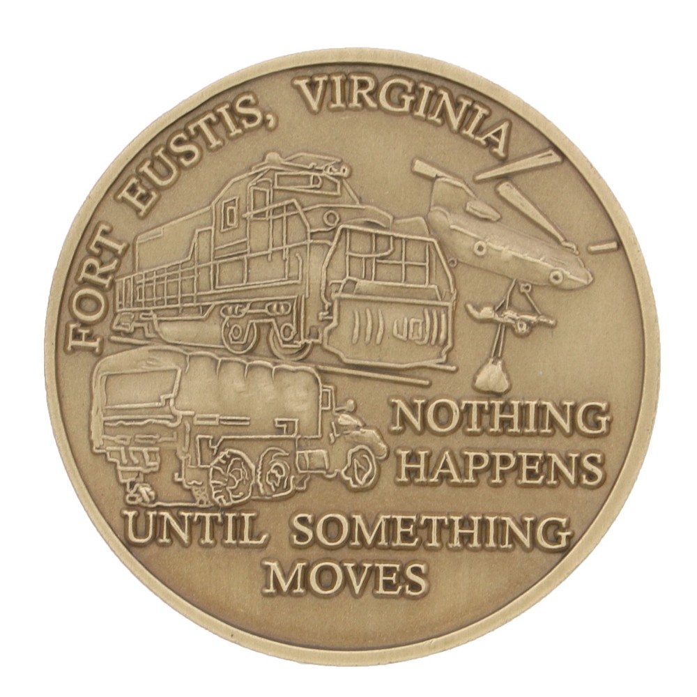 US Army Transportation Corps Fort Eustis Challenge Coin