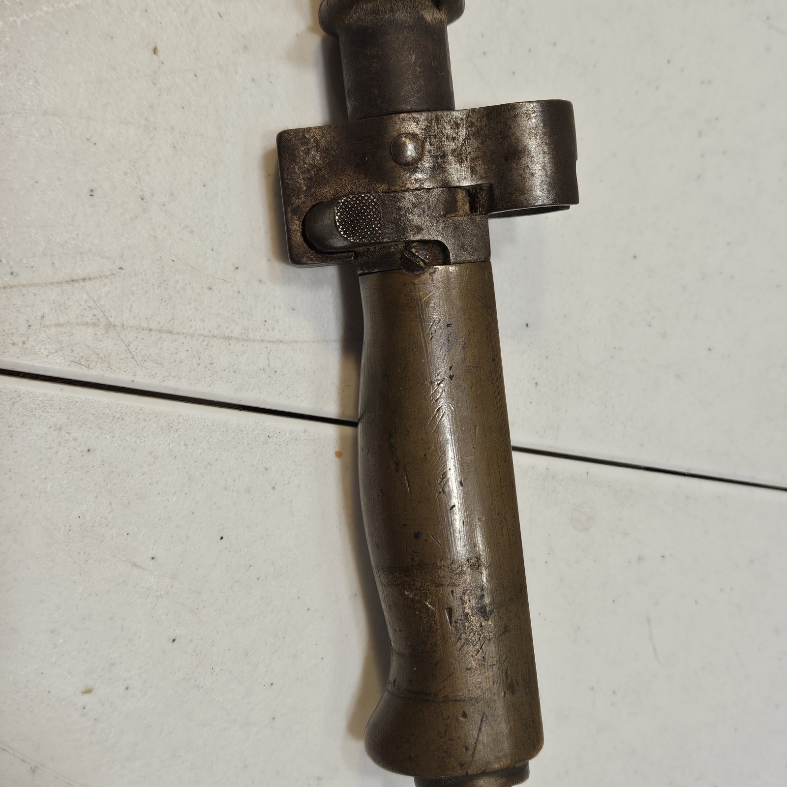 WWI, WWII French MLE 1886/36 Lebel Bayonet w/ Scabbord