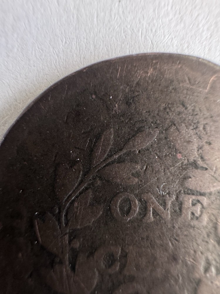 2 Draped Bust Large Cent Coins