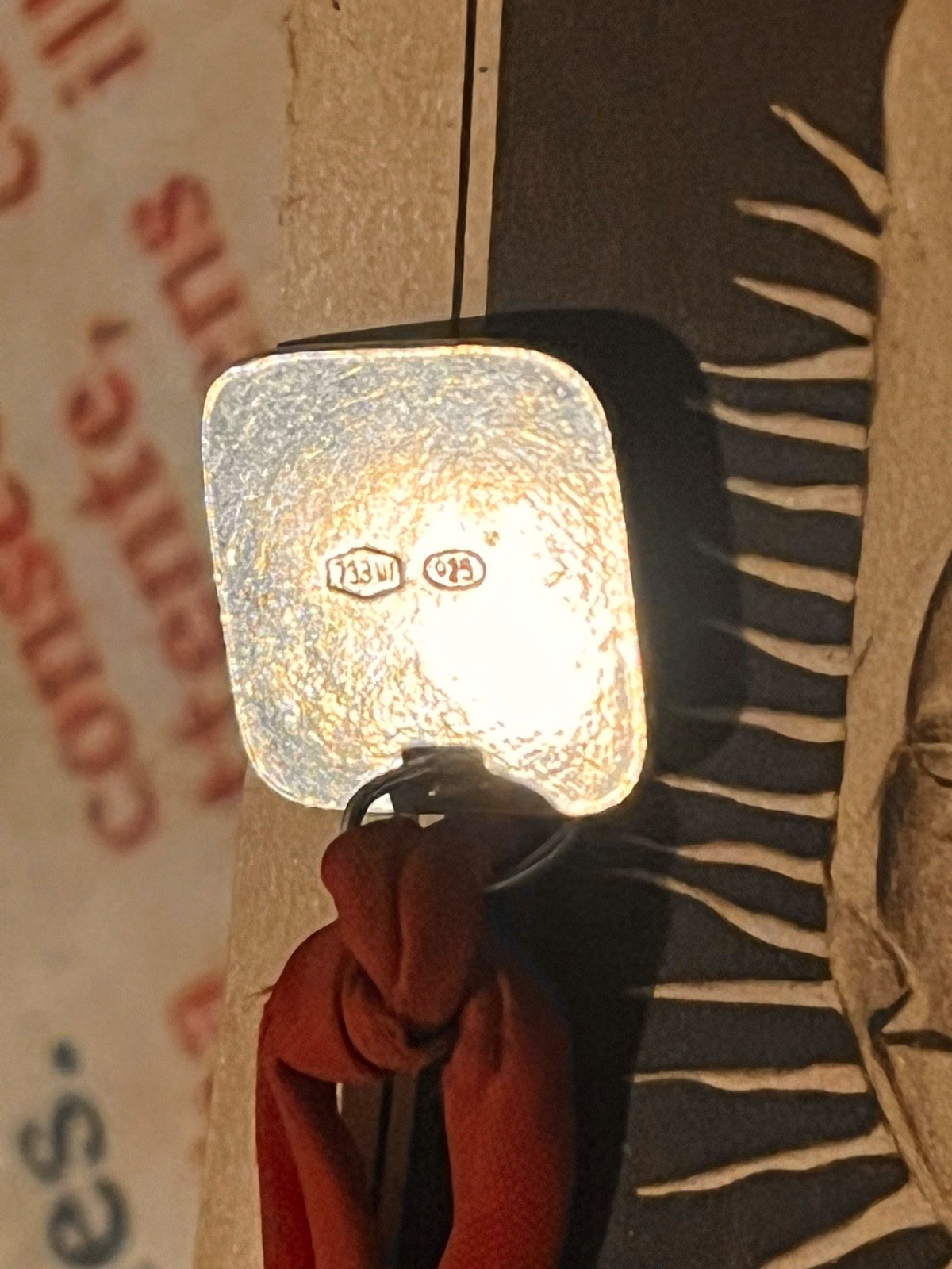 RARE SPECIAL RELIC / EX-VOTO S. Rita : stunning with Sterling Silver heart !!!