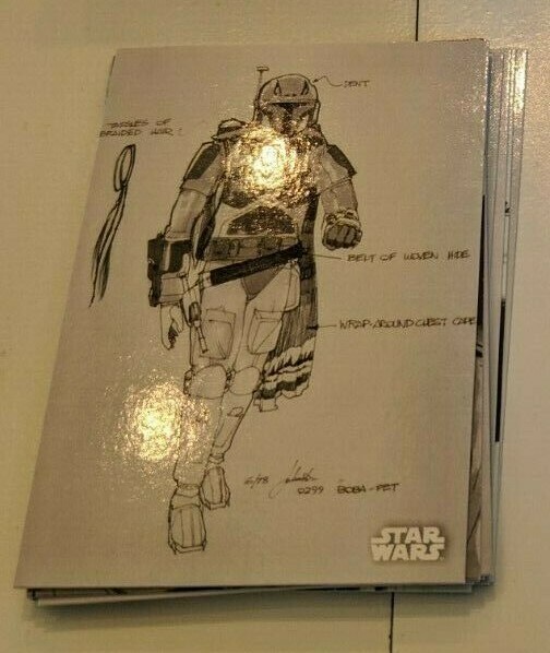 2019 Topps Star Wars ESB - Concept Art Complete Set - 10 Cards