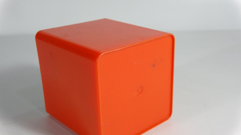 Made In Italy Colored Plastic Stacking Kids Learning Cubes - 8