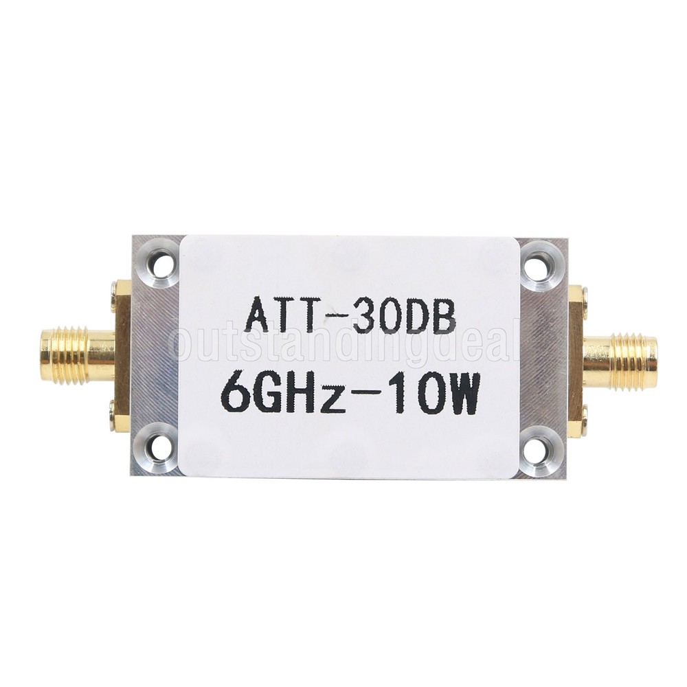 10W 30DB RF Attenuator Work with Power Meter Spectrum Analyzer ot25