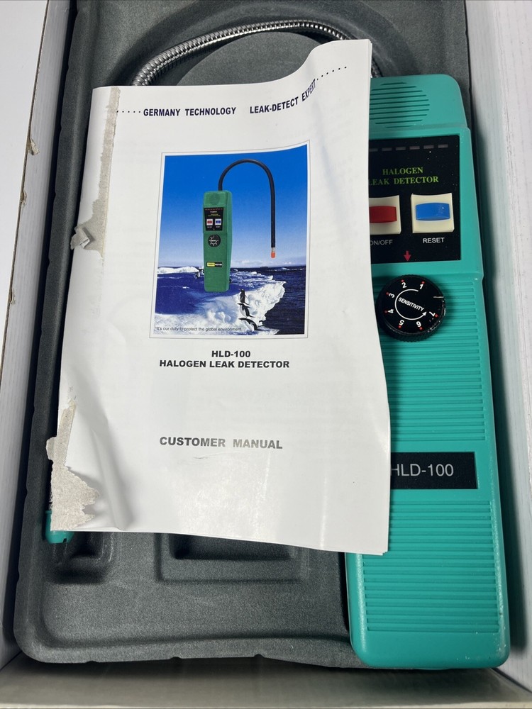 Ki & bnt hld-100 halogen leak detector