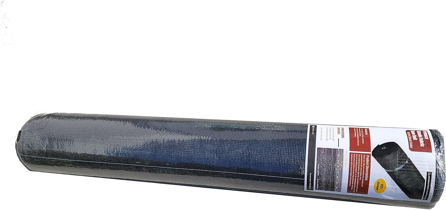 7'8" x 100 ft Shade Cloth Roll – UV Sunblock Mesh Fabric by WindscreenSupplyCo