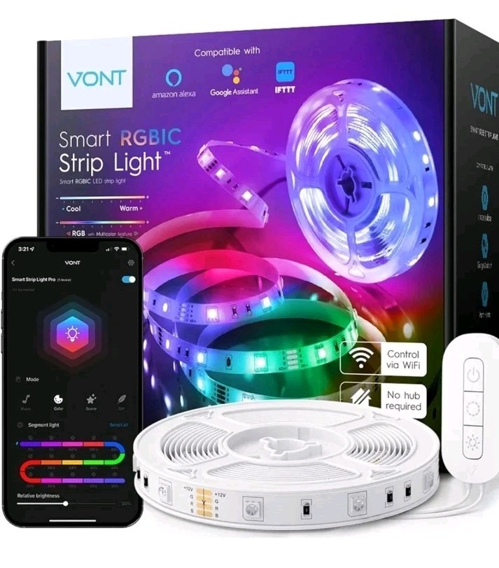 smart strip light 16.4 ft vont VNT-SSL01.B7 N
