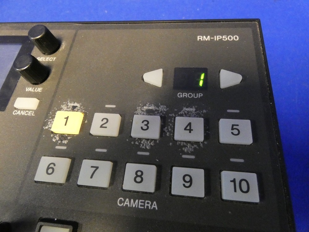 Sony RM-IP500 IP PTZ Camera Remote Controller w/External Power Supply