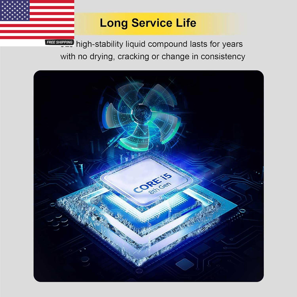 Thermal Paste 40G Carbon-Based High Performance Thermal Compound Paste for Ic/Pr