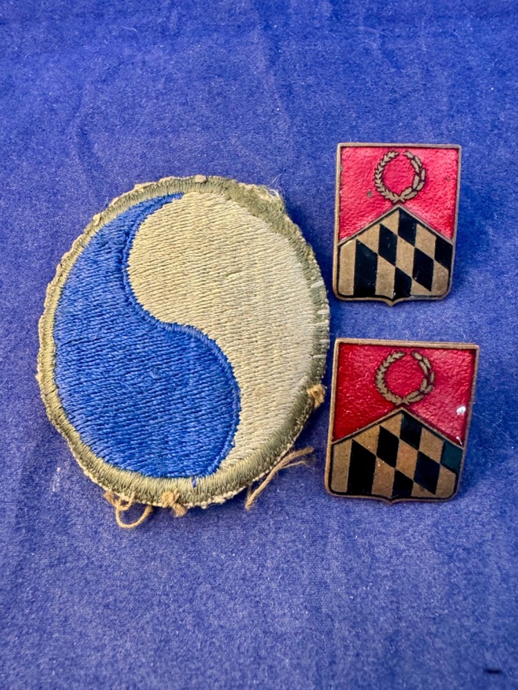 Original WWII 29th Division 110th Field Artillery Group