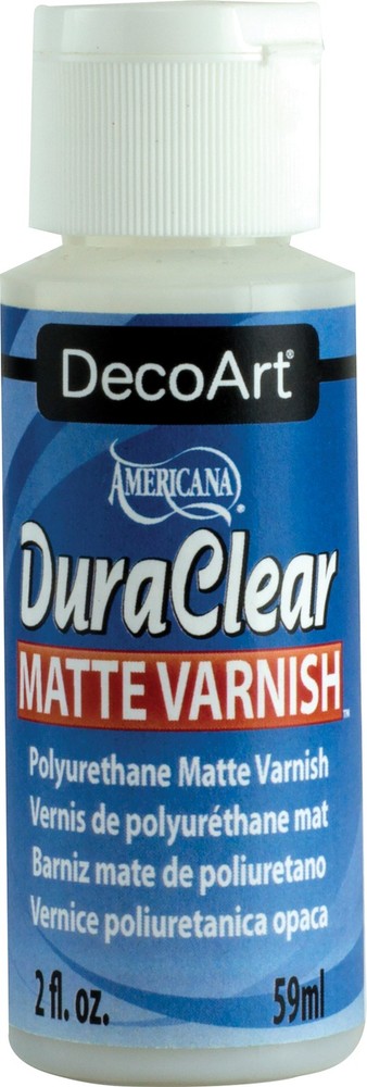 6 Pack - DecoArt DuraClear Matte Varnish-2oz - DS60