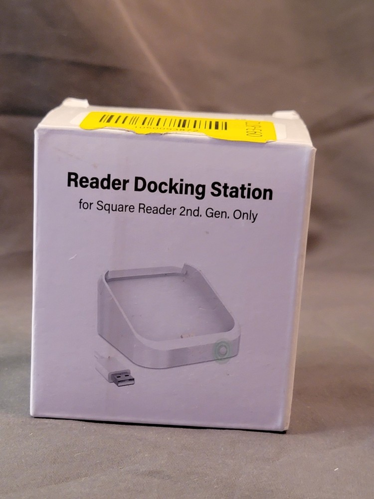 Square Dock for Square Reader 2nd Generation – Stand w/ Cable & Charger – NOB