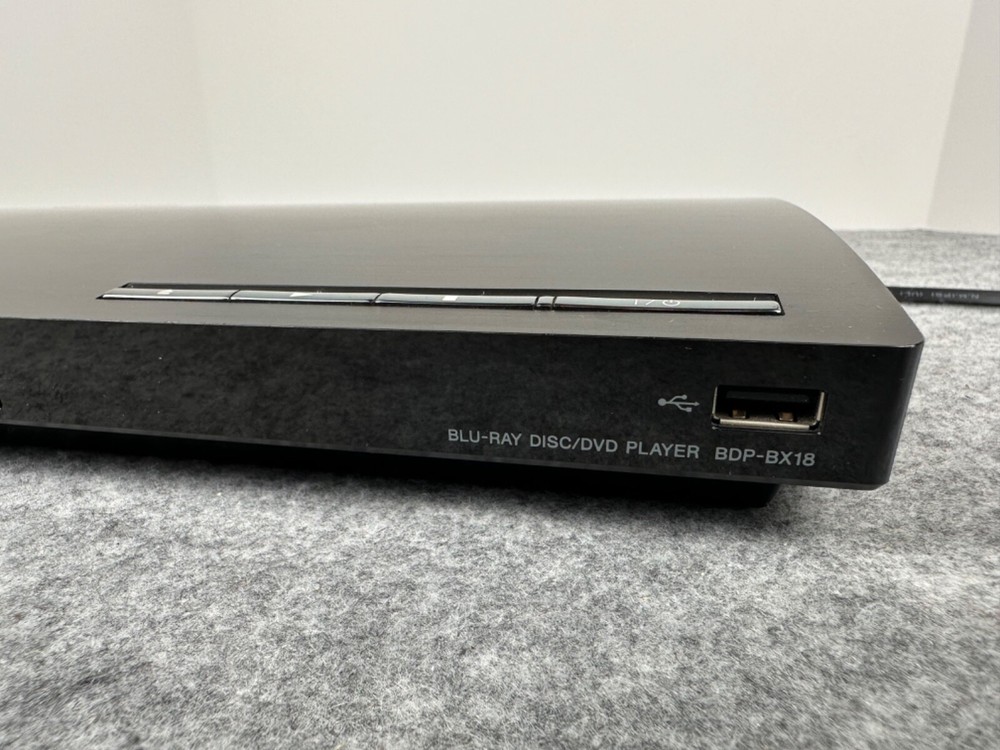 Sony Blu-Ray Disc/DVD Player Model BDP-BX18 Tested (no remote control)