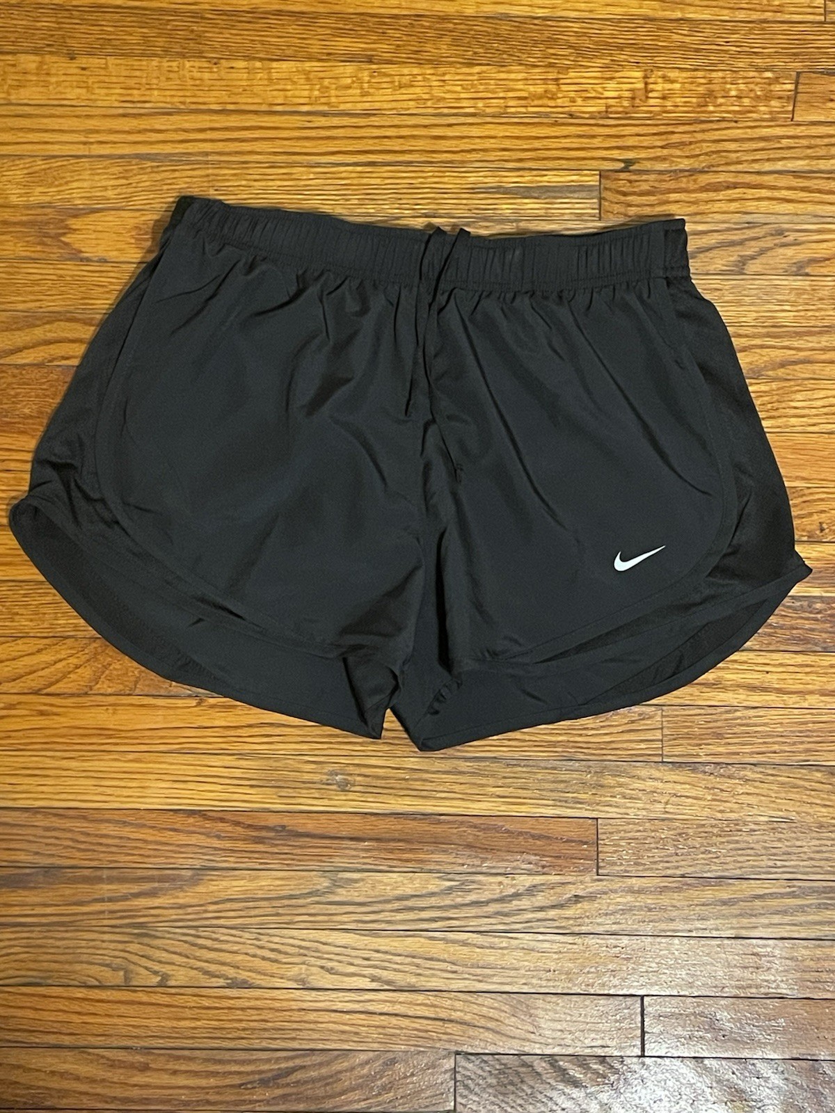 Nike Tempo Women's Brief-Lined Running Shorts Black Size Medium 831558-014 NWT
