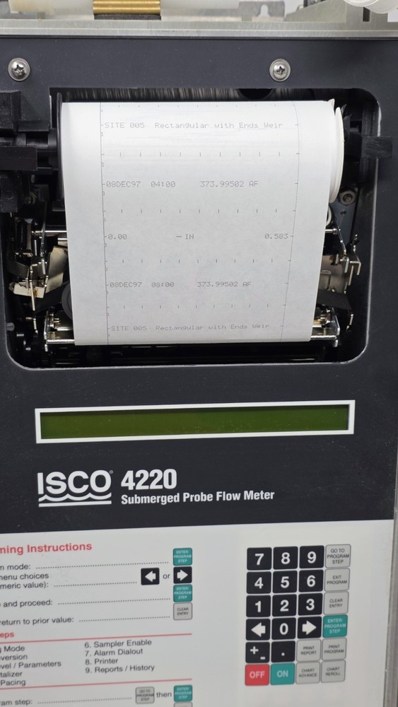 ISCO 4220 Submerged Probe Flow Meter 603224049 Flowmeter