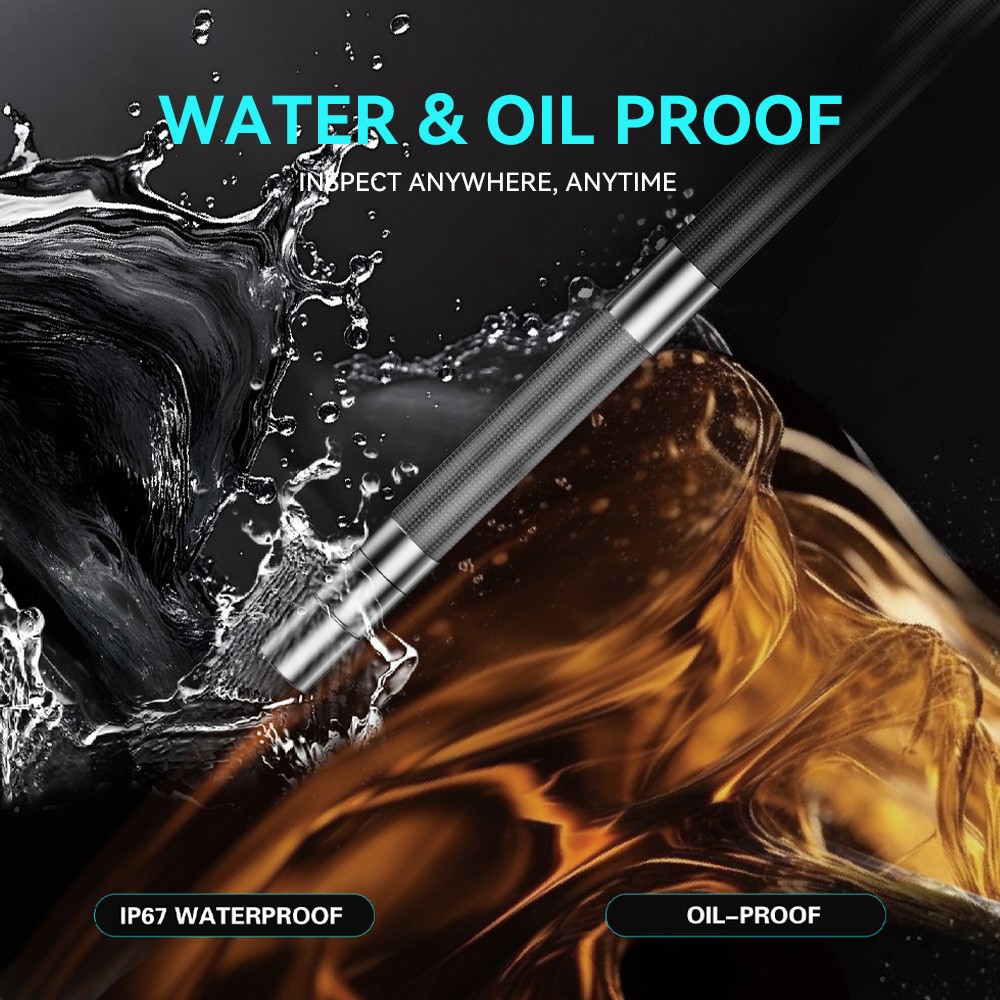 SALE! Ralcam Two-Way 210° Inspection Borescope Endoscope Camera 3.3ft Semi Rigid