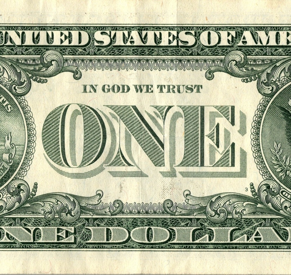 2021 G Star note 1 dollar bill Regular Run