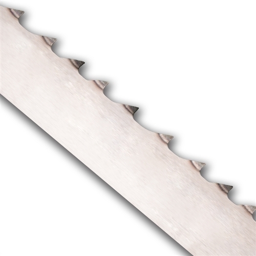 126" (10'-6") x 5/8" x .022" x 4TPI Butcher Band Saw Blades 1 Pcs