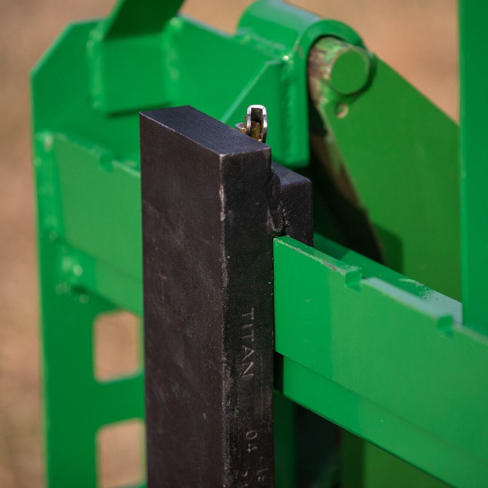 Titan Pallet Fork Attachment, 36" Fork Blades, 4,000 LB Capacity