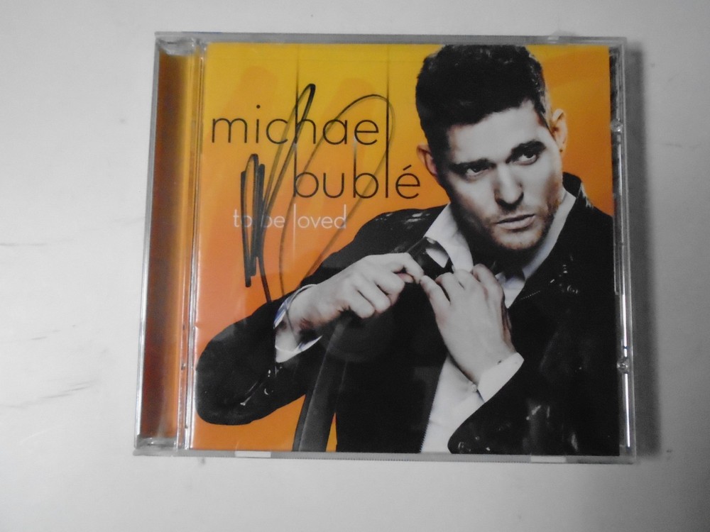 Signed Michael Buble To Be Loved CD autographed