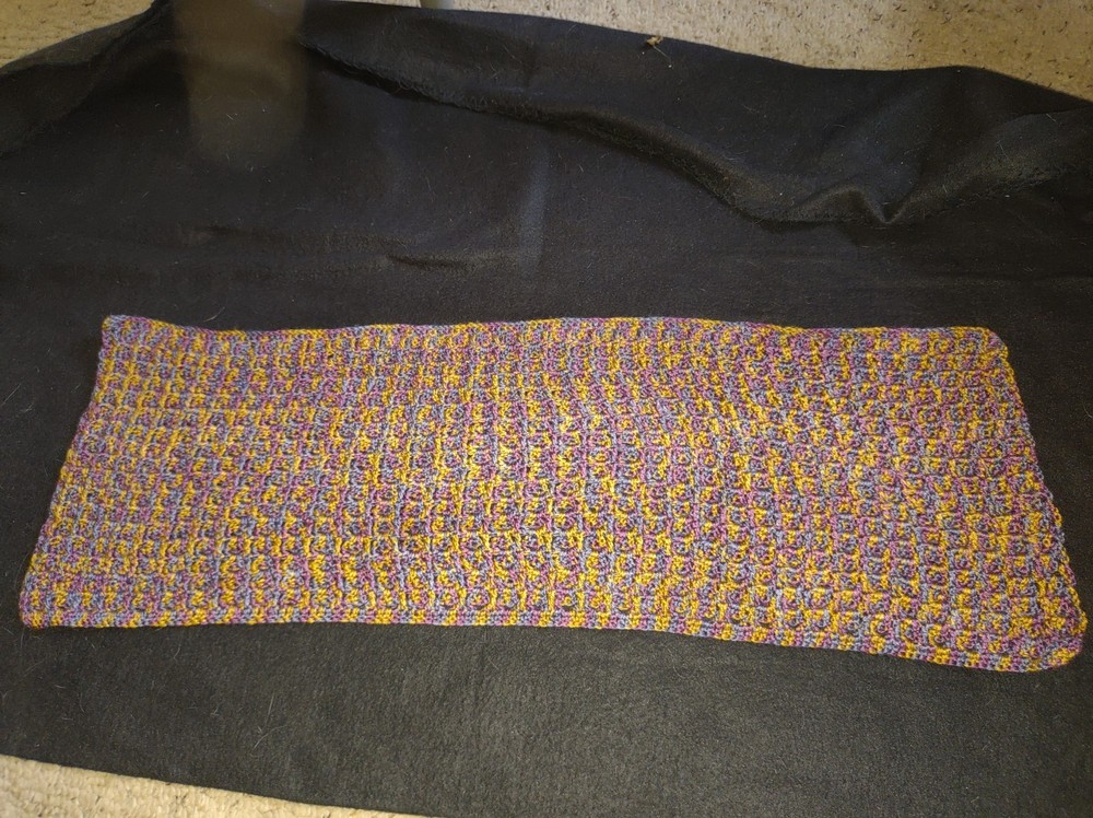 Handmade Crochet Table Runner 27x9