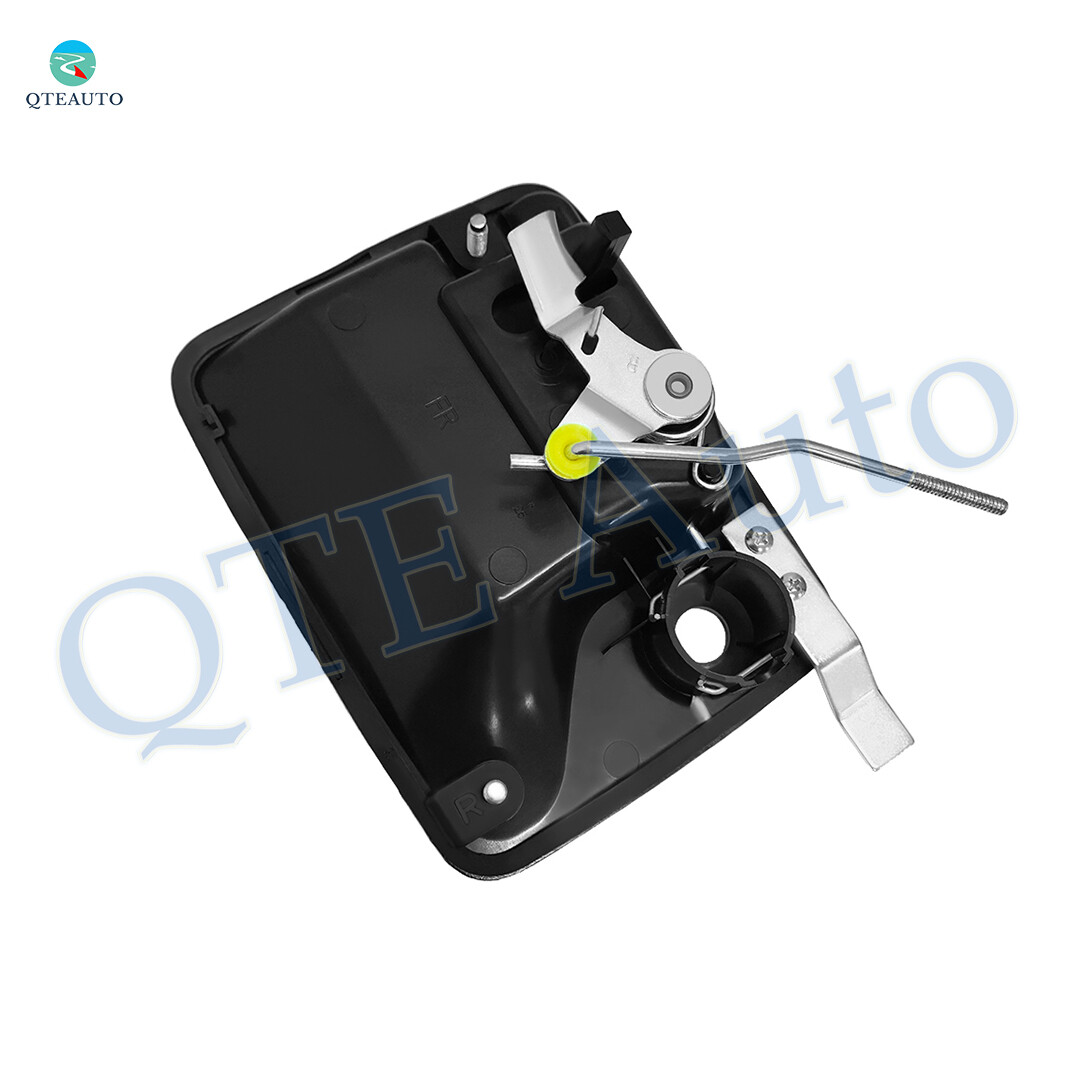 Set 4 F-R Exterior Door Handle For 1999-2016 Ford F-350 Super Duty texture black