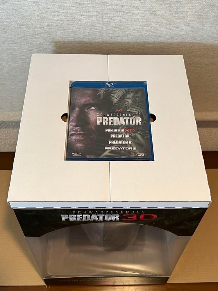 Predator Complete Blu-ray +predator head Collection. 1500 ltd super mint!