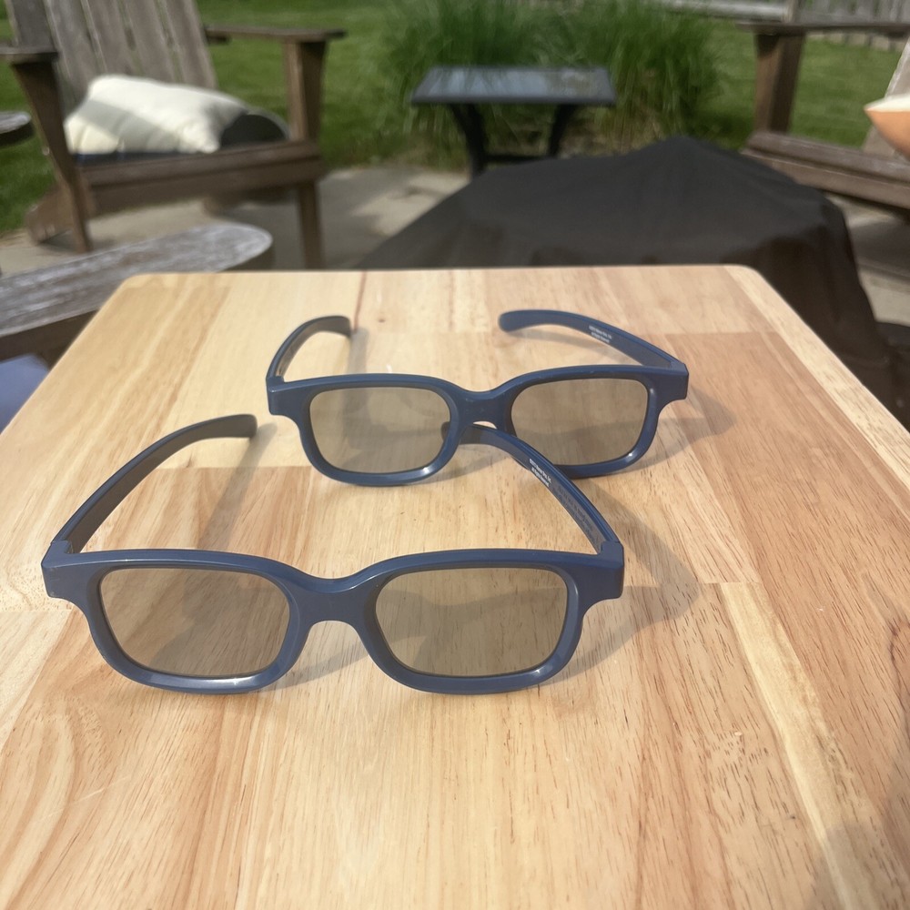 2 Gravity 3D Glasses Real D Authentic Glasses