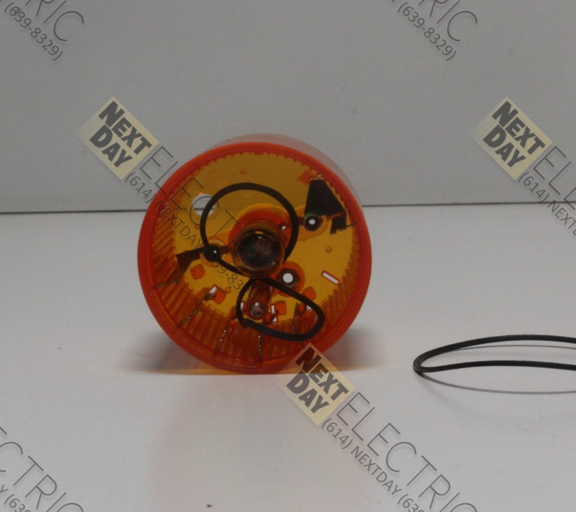 Telemecanique, XVAC351, 28048, Orange Light Beacon Warning Machine Stack Amber