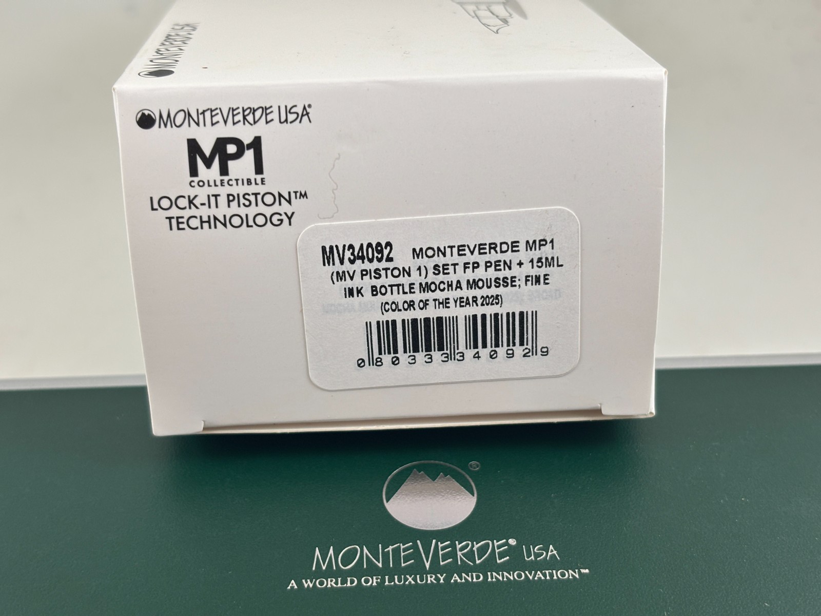 Judd's NEW Monteverde MP1 Color of the Year 2025 Fountain Pen w/15ml Ink Bottle