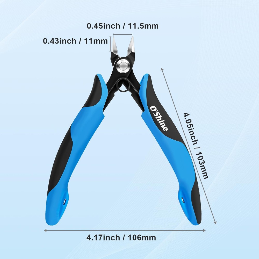 O’Shine Double-Edged Sprue Cutter for Beginner, Sharp Model Nippers for Plast...