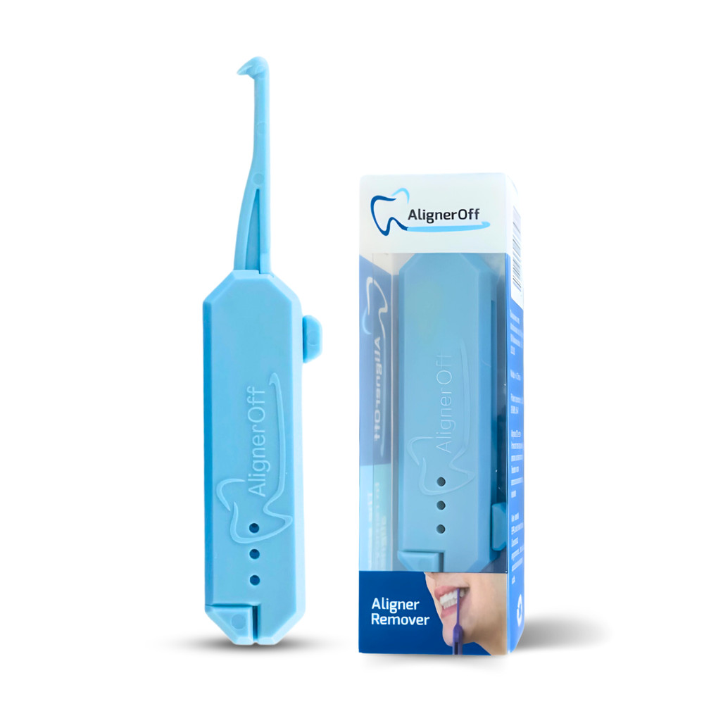 Clear Aligner & Retainer Remover Tool Compact Retractable for Invisalign Braces